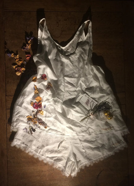 Ivory silk women's camisole top (All sizes)