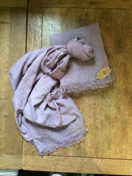 Fairtrade organic cotton shawls (various shades)