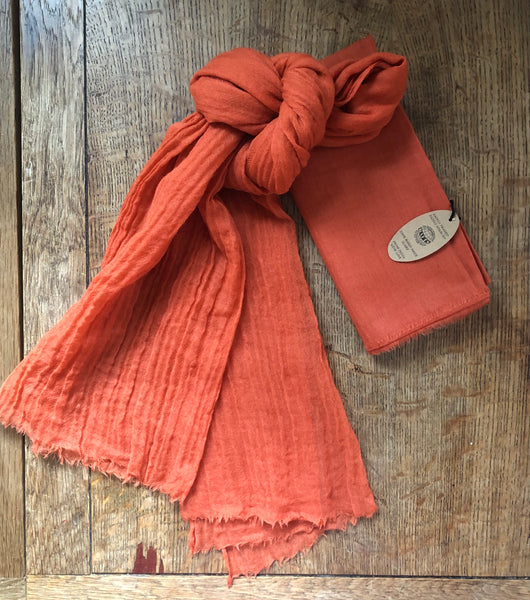 Fairtrade pure wool shawls (various shades)