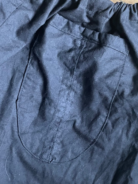 Black cotton poplin women's victorian style bloomers (38”)