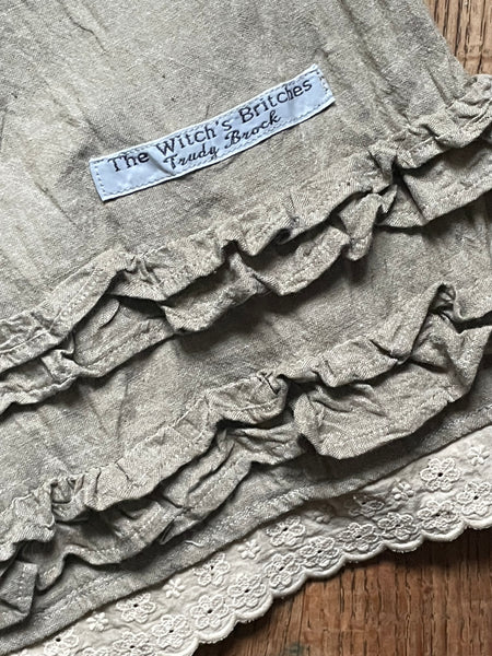 Agouti organic fairtrade Indian cotton women’s calf length Victorian style bloomers (46”)