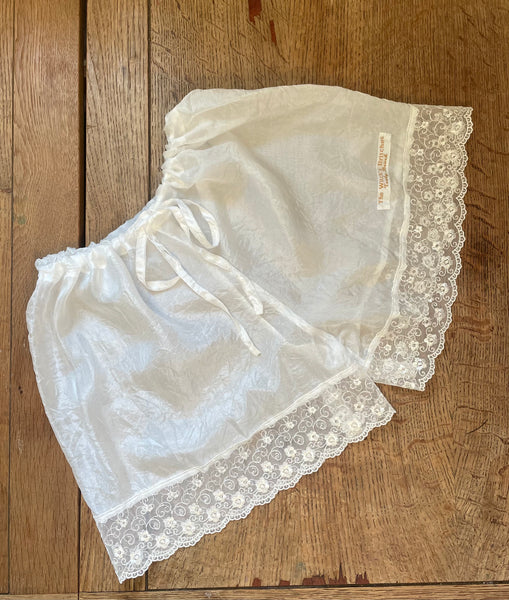 Ivory pure silk women’s french knickers (All sizes)
