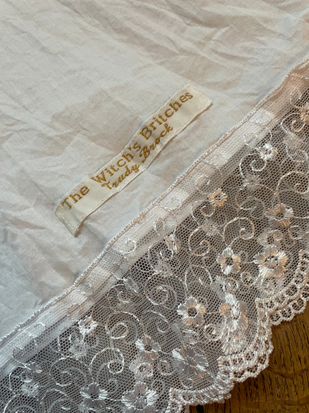 White cotton lawn women’s camisole top (42” bust)