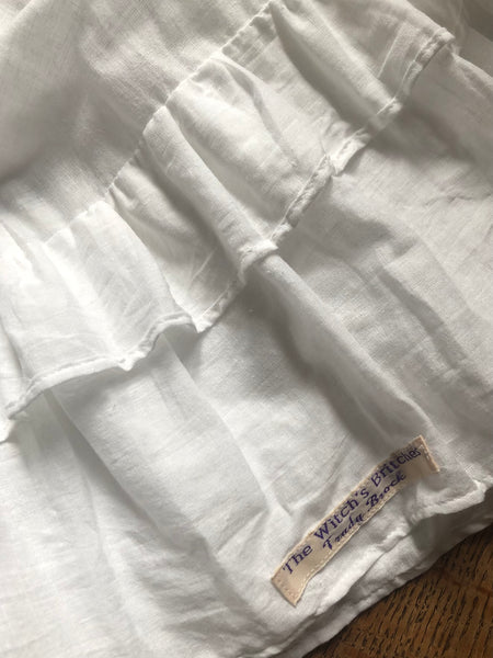 White voile cotton women’s petticoat skirt (all sizes)