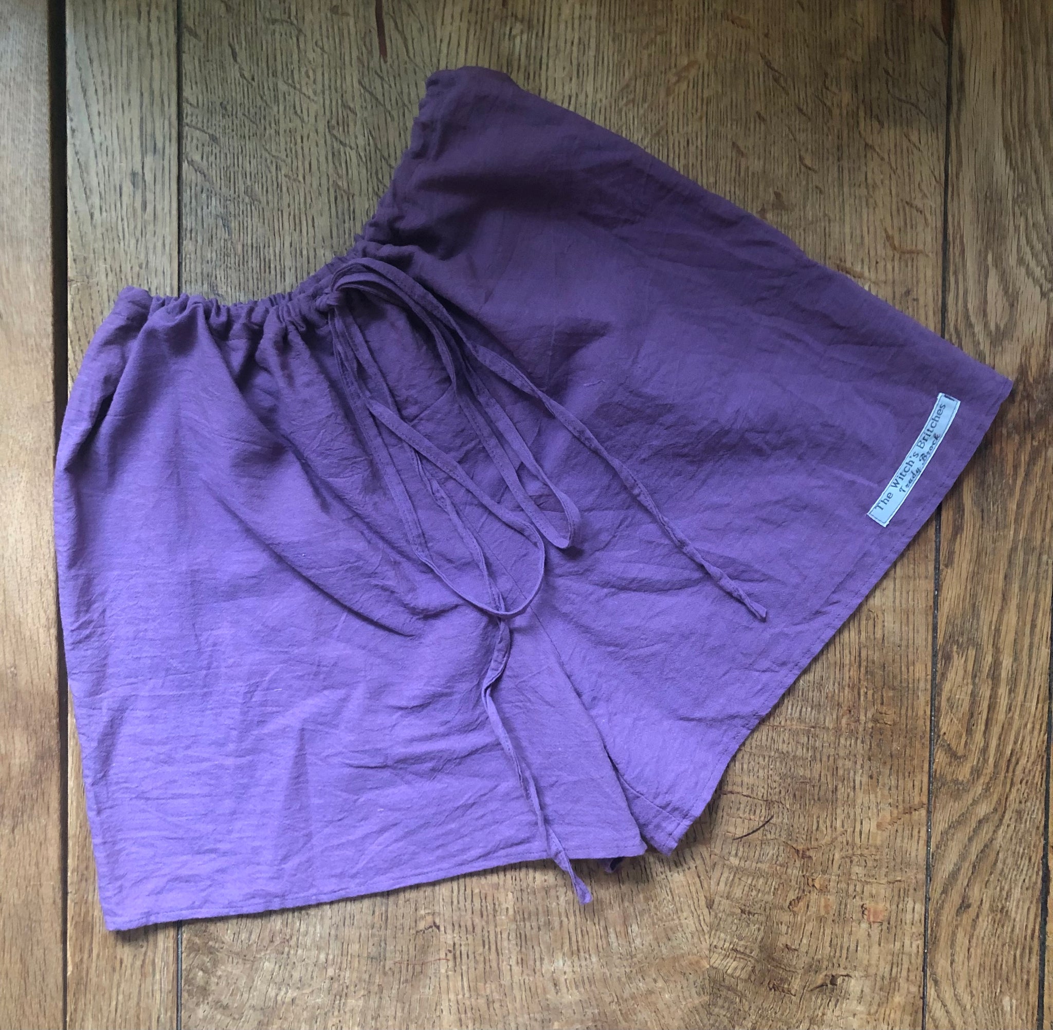 Grape organic fairtrade cotton women’s boxer shorts (40”)