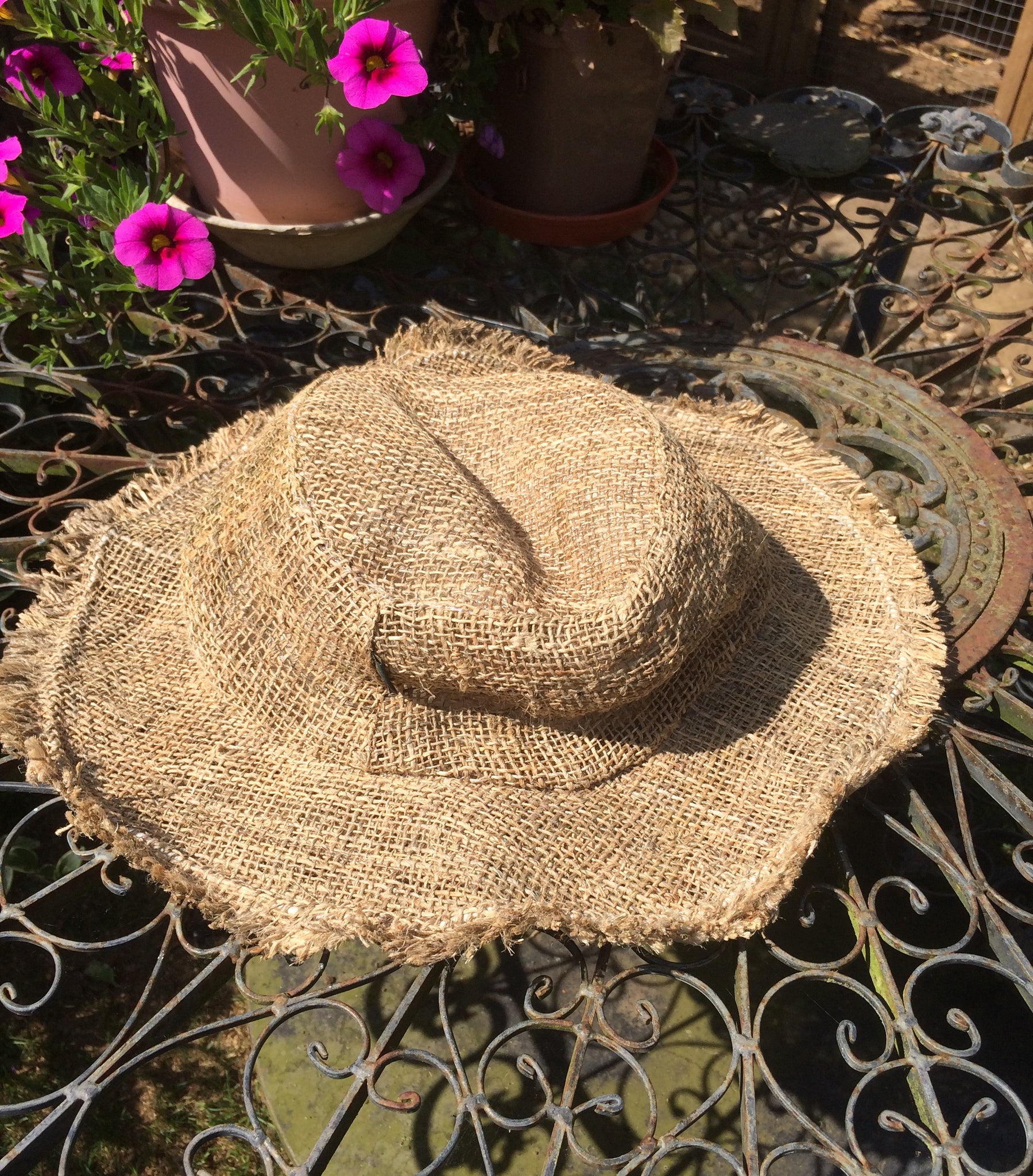 Hemp sun hat